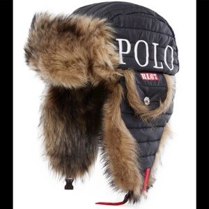 Polo Ralph Lauren - Quilted Trapper Hat L/XL limited Edition, BRAND NEW